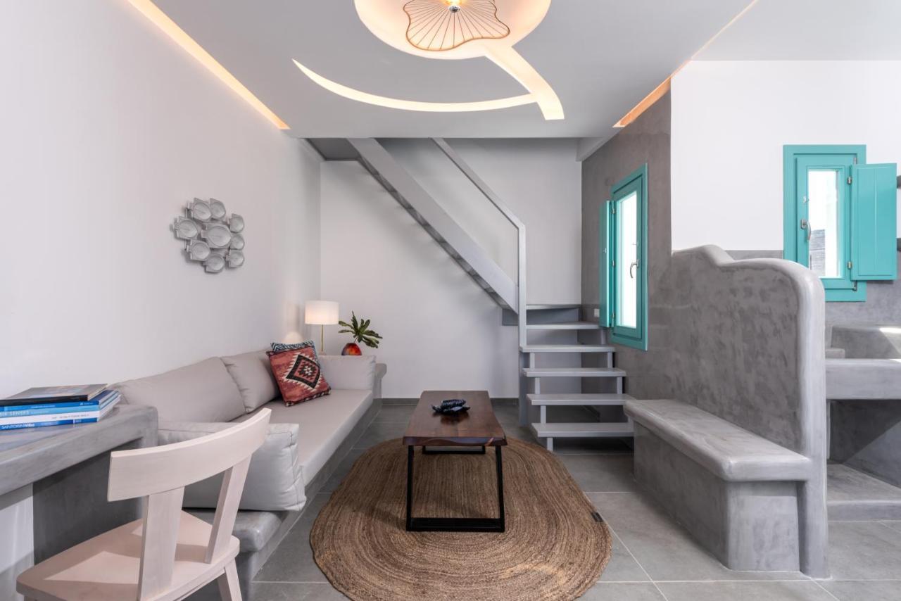 Santa Irina Luxury Sunny Lofts Otel Perivolos  Dış mekan fotoğraf
