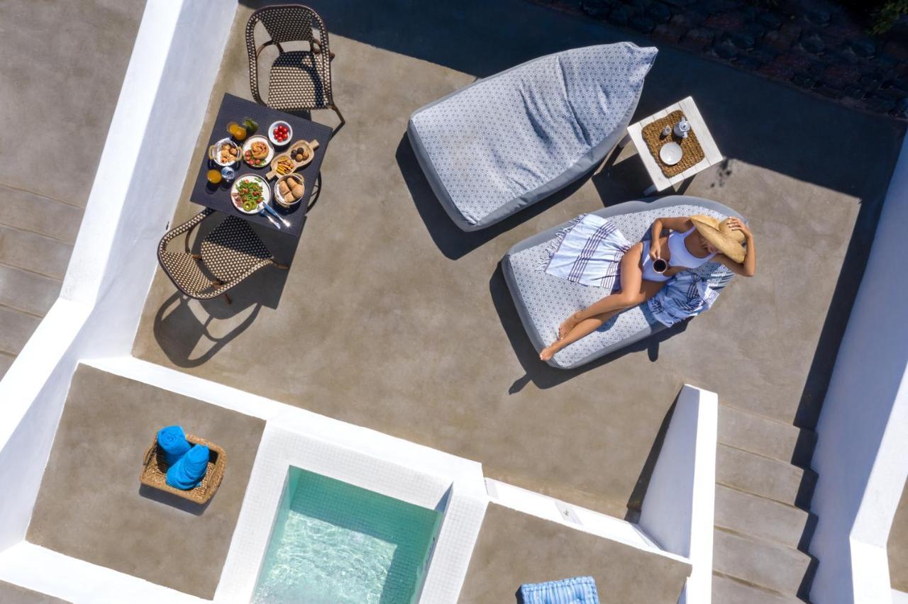 Santa Irina Luxury Sunny Lofts Otel Perivolos  Dış mekan fotoğraf