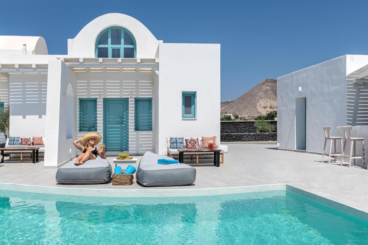 Santa Irina Luxury Sunny Lofts Otel Perivolos  Dış mekan fotoğraf